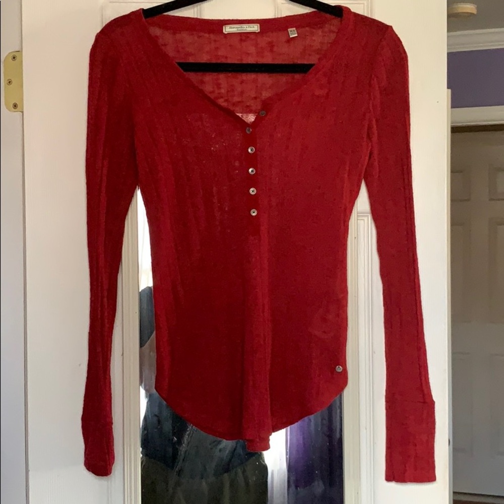 Abercrombie & Fitch Long Sleeve Sweater/ Top